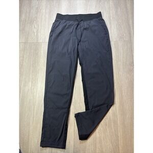 Lululemon Gray Black Performance Great Wall Pant Jogger Size Large L 32"
